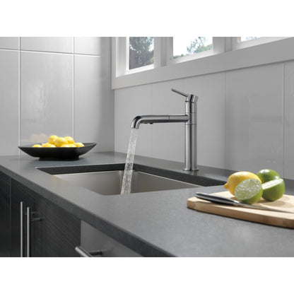 Delta Trinsic Single Handle Pull-out Kitchen Faucet