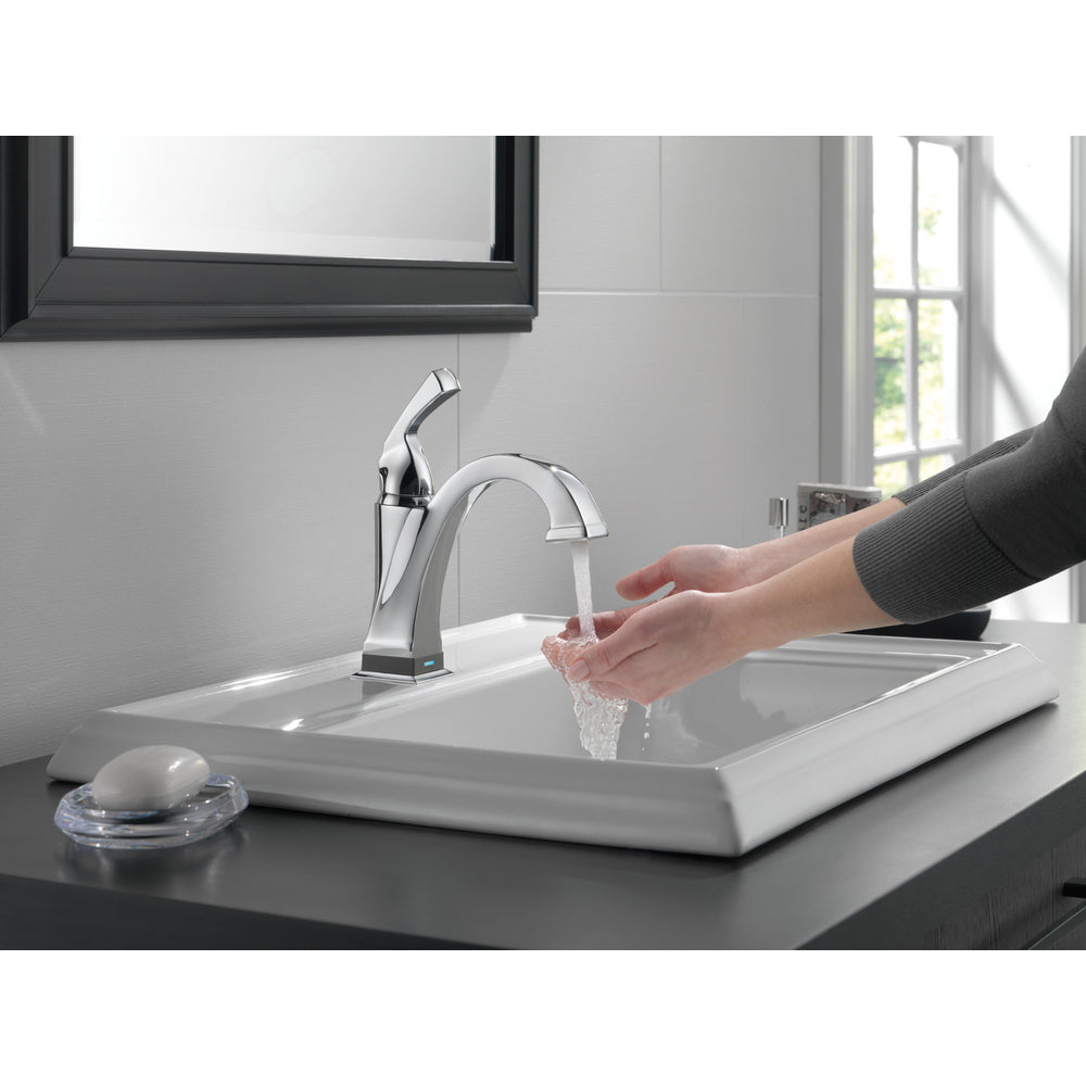 Delta Dryden Single Handle Centerset Lavatory Faucet With Touch2O.xt Technology