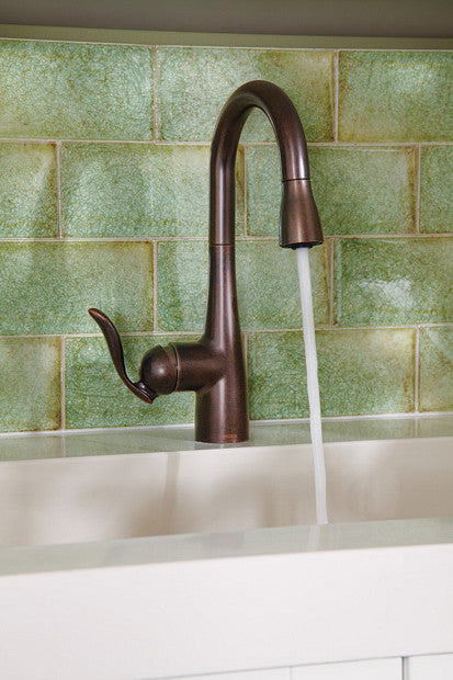 Moen Arbor Oil Rubbed Bronze One-Handle High Arc Pulldown Bar Faucet