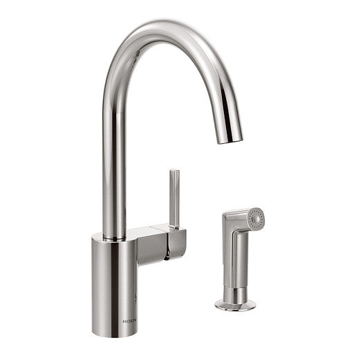 Moen Align Chrome One-Handle High Arc Kitchen Faucet