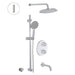 ALT Aqua Circo Thermostatic Shower System – 3 Functions 91493