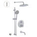 ALT Aqua Thermostatic Shower System – 3 Functions 1840