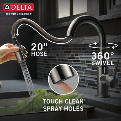 Delta Trinsic Single Handle Pull-down Bar/Prep Faucet