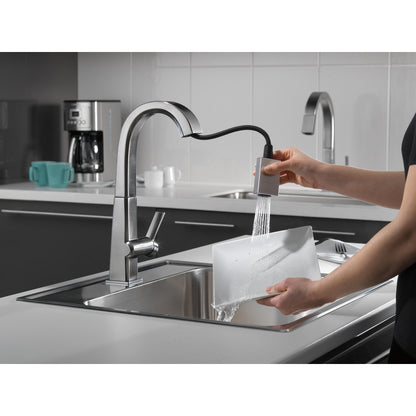 Delta Pivotal Single Handle Pull Down Kitchen Faucet