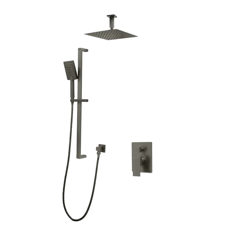 Kodaen Madison  2-Way Pressure Balanced Shower System W/ Sliding Bar (Shower Head + Hand Shower) - F54123-W10AZ