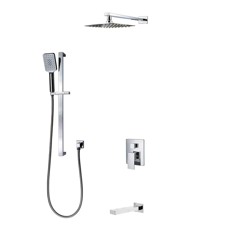 Kodaen Madison 3-Way Pressure Balanced Shower System W/ Sliding Bar