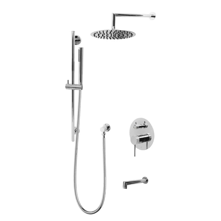 Kodaen Noho 3-Way Pressure Balanced Shower System W/ Sliding Bar F55200-W10ATS