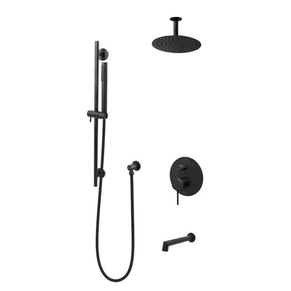 Kodaen Noho 3-Way Pressure Balanced Shower System W/ Sliding Bar F55200-W10ATS