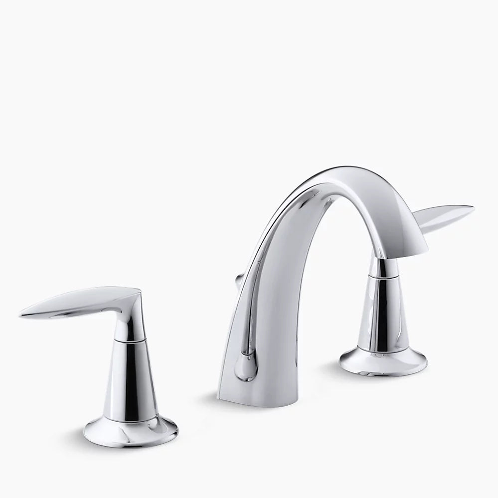 Kohler Alteo Widespread Bathroom Sink Faucet, 1.2 Gpm