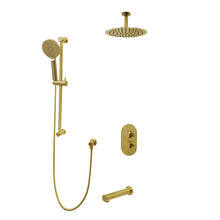 Kodaen Crystal Three Way Thermostatic Shower System - Kit 1