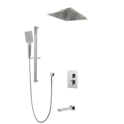 Kodaen Diamond Three Way Thermostatic Shower System - Kit 1