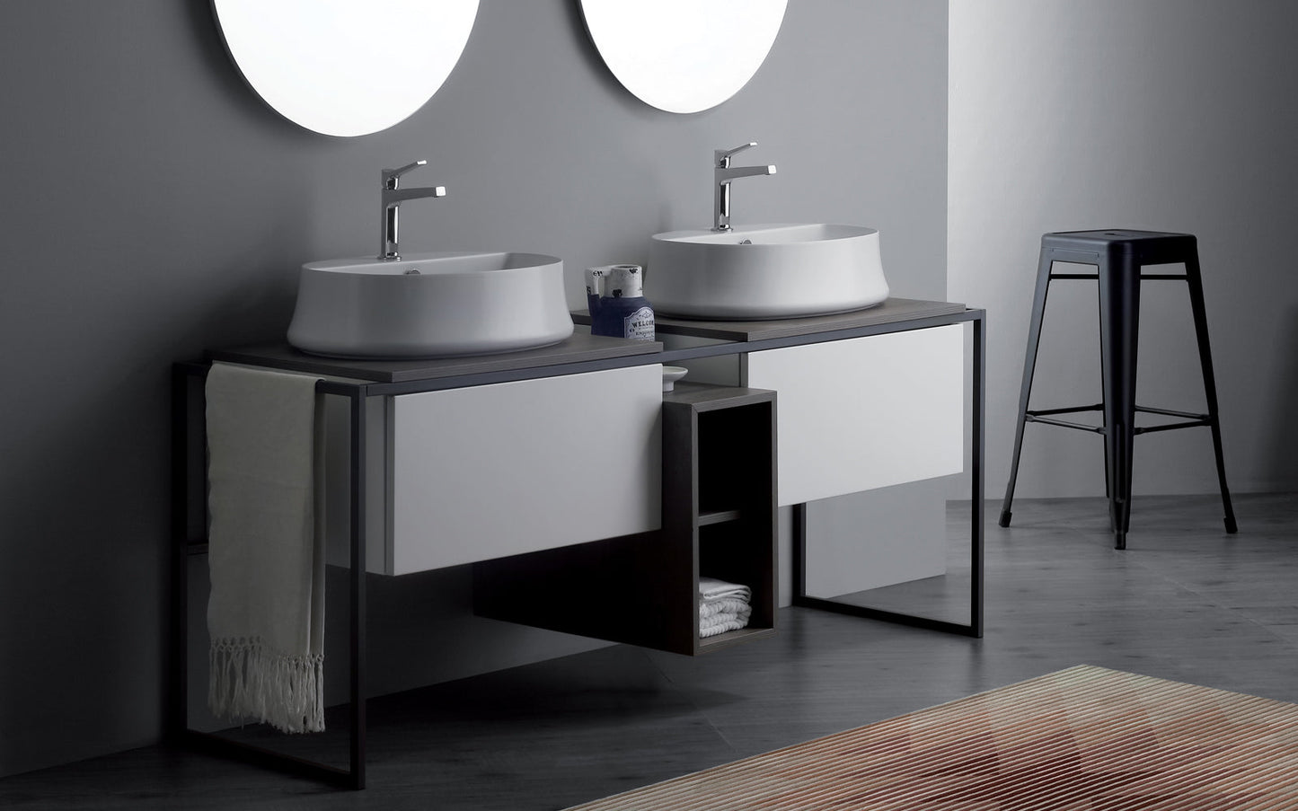 Simas FM02 - SHARP 71" Double Vanity