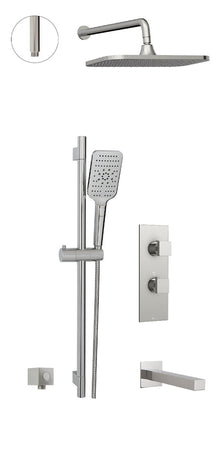 Aquabrass MIAMIBOX Square Shower Trim (2-Way Diverter)