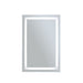 WarmlyYours Audrey Wall Mounted LED Mirror 36ʺ x 24ʺ