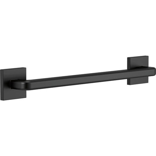 Delta 18" Angular Modern Decorative ADA Grab Bar - Matte Black