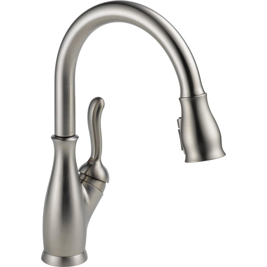 Delta LELAND Single Handle Pull-Down Kitchen Faucet with ShieldSpray Technology- Spotshield Stainless