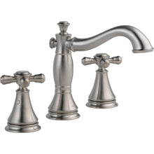 Delta CASSIDY Two Handle Widespread Bathroom Faucet With Metal Pop-Up