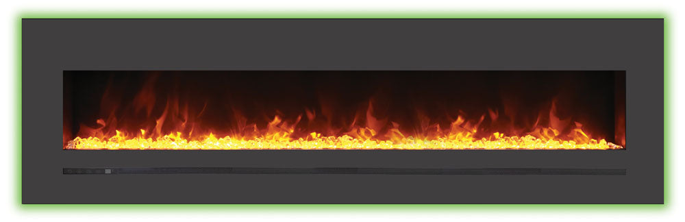 Sierra Flame Wm-fml-72-7823-stl  Linear Electric Fireplace