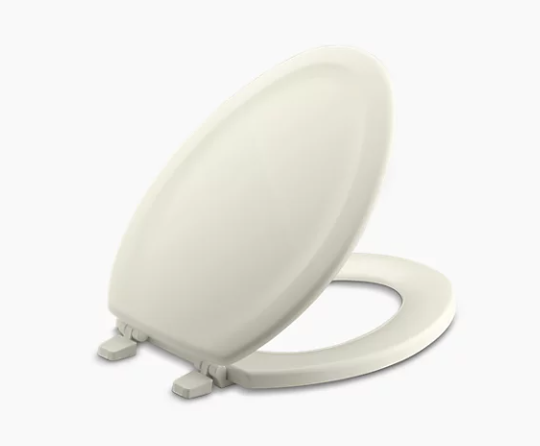 Kohler Stonewood Elongated Toilet Seat - Biscuit