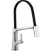 Delta Pivotal Single Handle Exposed Hose Kitchen Faucet