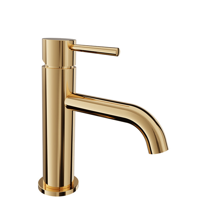 Baril Single Hole Lavatory Faucet With Drain  (Zip B66)