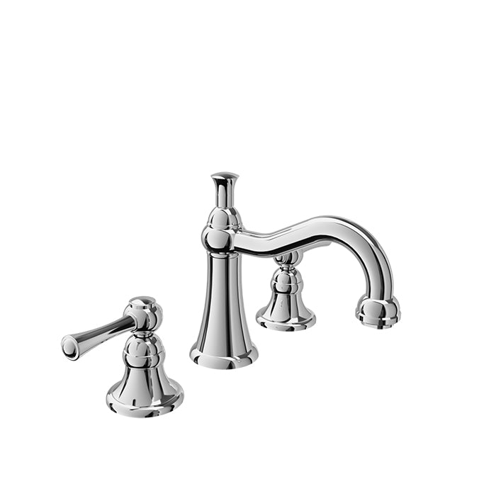 Baril 8" C/C Lavatory Faucet With Drain  (Tradition B72 8001)