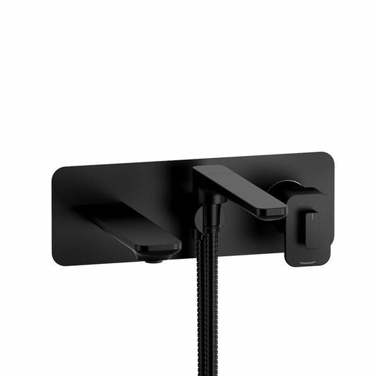 Riobel Equinox Wall Mount Tub Filler- Black