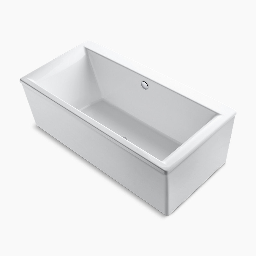 Kohler Stargaze 72" X 36" Freestanding Bath With Straight Shroud