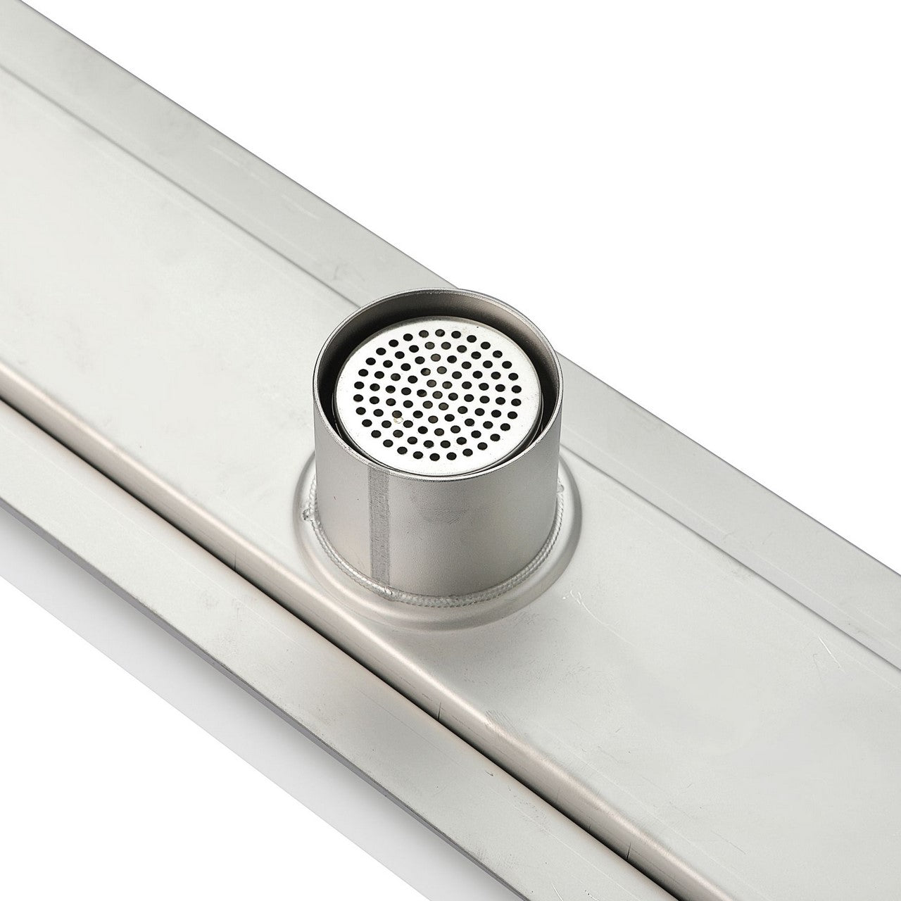 Kube Bath Kube 48" Stainless Steel Linear Grate Shower Drain