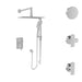 Baril Complete Pressure Balanced Shower Kit Without Handle (AIR B80 2812)