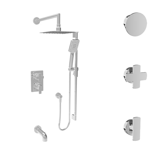 Baril Complete Pressure Balanced Shower Kit Without Handle (AIR B80 2902)