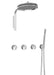 Baril Complete Thermostatic Shower Set (FLORA B47 3302)