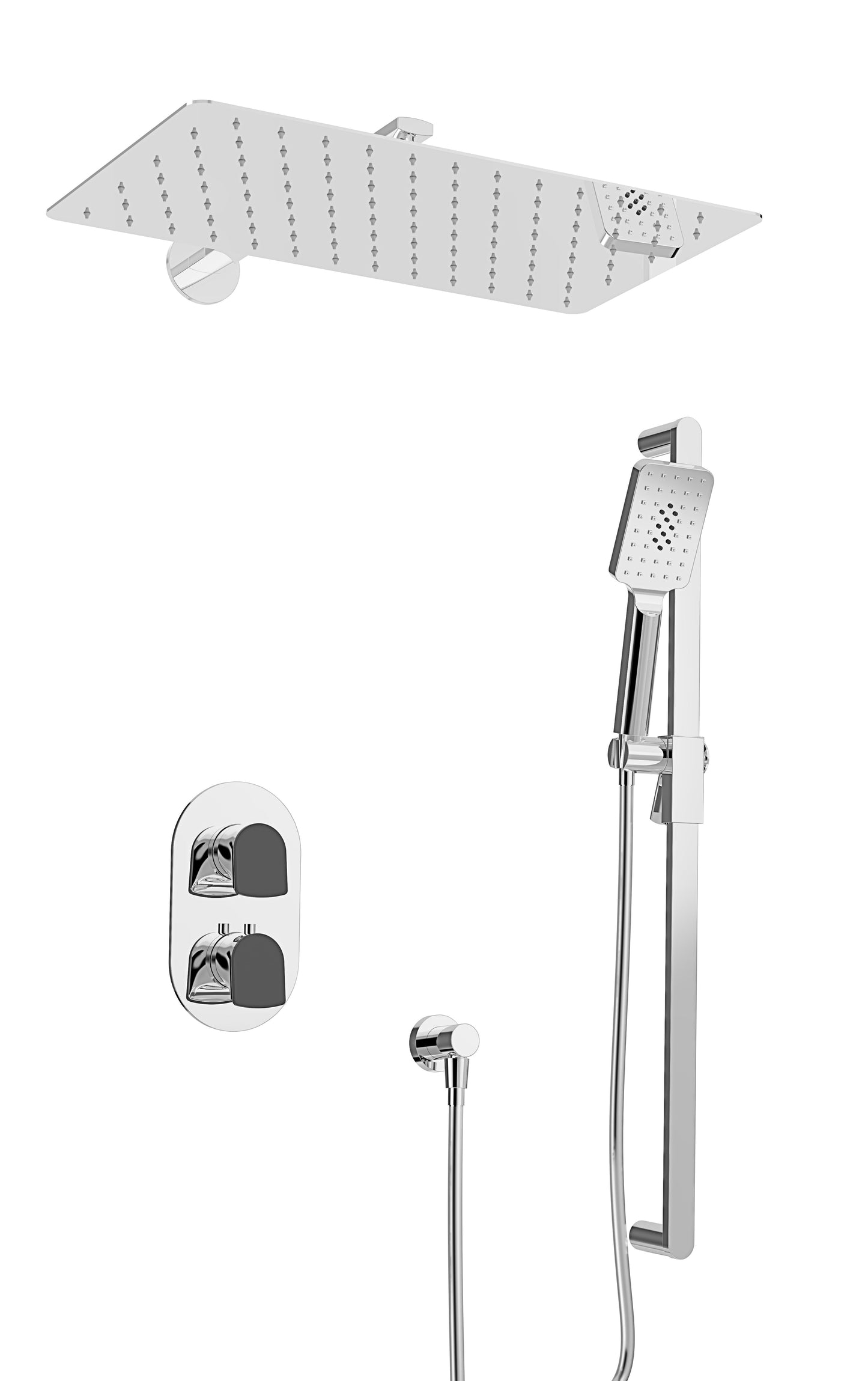 Baril Complete Thermostatic Pressure Balanced Shower Kit (ACCENT B56 4236)