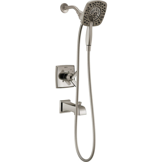 Delta ASHLYN Monitor 17 Series Two-in-One Shower Trim with In2ition -Stainless Steel (Valve Sold Separately)